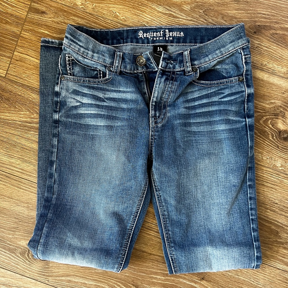 Boys Buckle Jeans